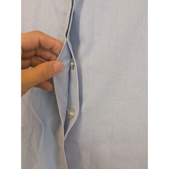 MJ Concepts Vintage Chambray button up midi skirt with pockets and hidden button - Picture 4 of 10